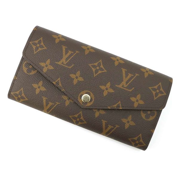 9431720 01 Louis Vuitton Portefeuille Sala NM Long Wallet Monogram Blue Olympe