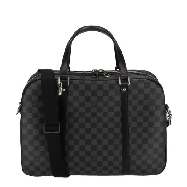 94456 1 Louis Vuitton Yorn Damier Graphite Messenger Bag Black