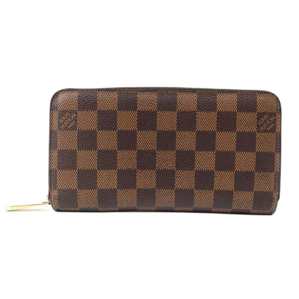 94465 1 Louis Vuitton Zippy Wallet Damier Brown