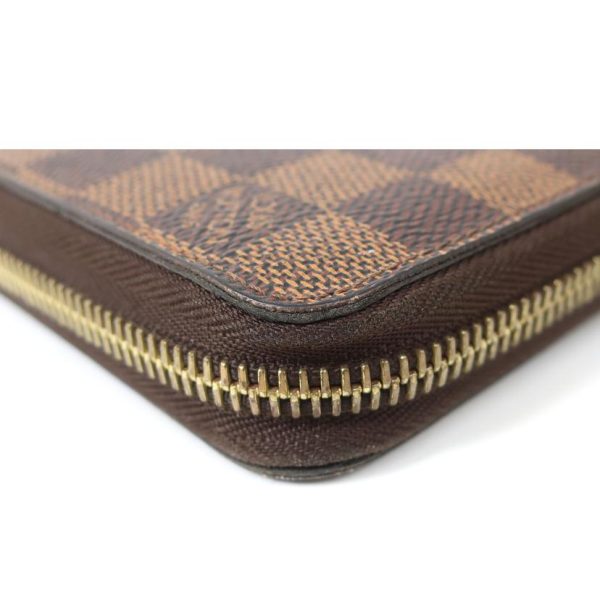 94465 3 Louis Vuitton Zippy Wallet Damier Brown