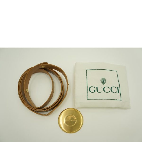 94473 6 Gucci Bamboo Leather Two Way Shoulder Bag