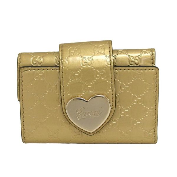 94504 1 Gucci Guccisima 6 Key Case Gold