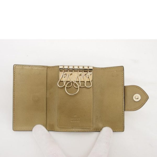 94504 4 Gucci Guccisima 6 Key Case Gold