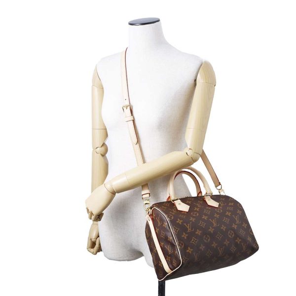 9461482 05 Louis Vuitton Speedy Bandouliere 25 Handbag Monogram