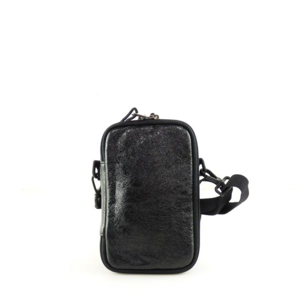 94664 2 Balenciaga Explorer Crossbody Pouch Black