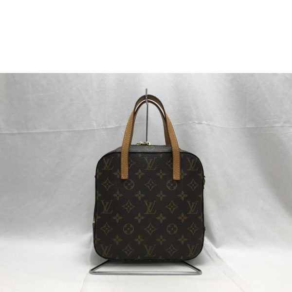 94709 2 Louis Vuitton Spontini Bag Monogram Brown