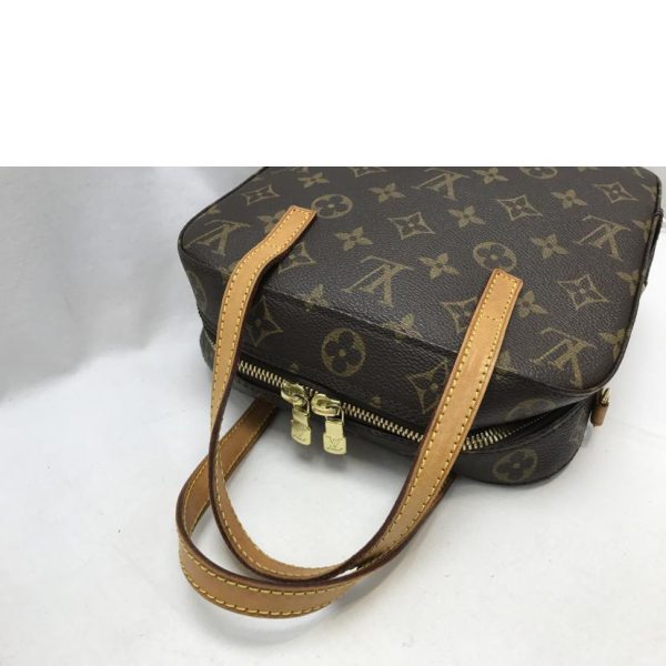 94709 3 Louis Vuitton Spontini Bag Monogram Brown