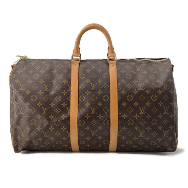 9473744 01 Louis Vuitton Keepall Bandouliere 55 Boston Bag Monogram