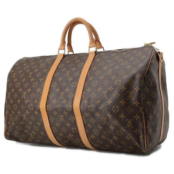 9473744 02 Louis Vuitton Keepall Bandouliere 55 Boston Bag Monogram