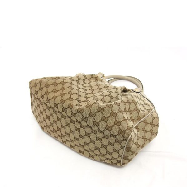 94900 3 Gucci GG Canvas Tote Bag Beige