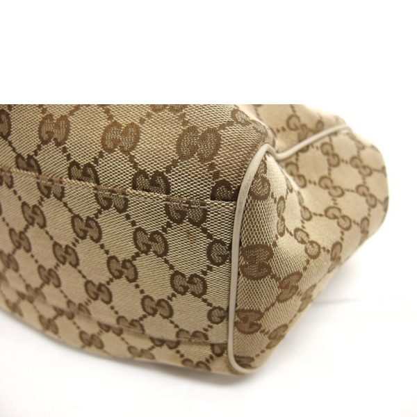 94900 6 Gucci GG Canvas Tote Bag Beige