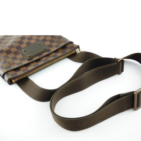 94916 4 Louis Vuitton Pochette Plat Brooklyn Bag Damier Ebene