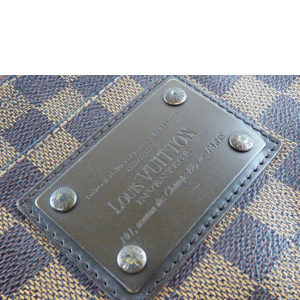 94916 7 Louis Vuitton Pochette Plat Brooklyn Bag Damier Ebene