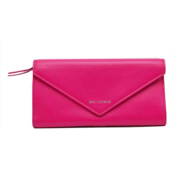 94957 1 Balenciaga Paper Long Wallet Pink