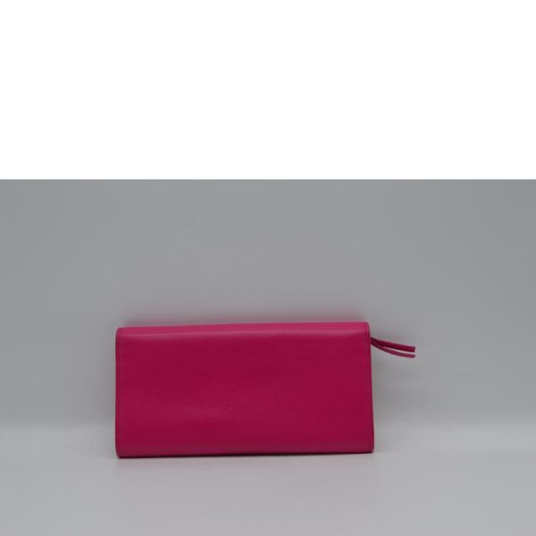 94957 2 Balenciaga Paper Long Wallet Pink