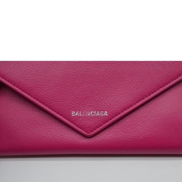 94957 9 Balenciaga Paper Long Wallet Pink