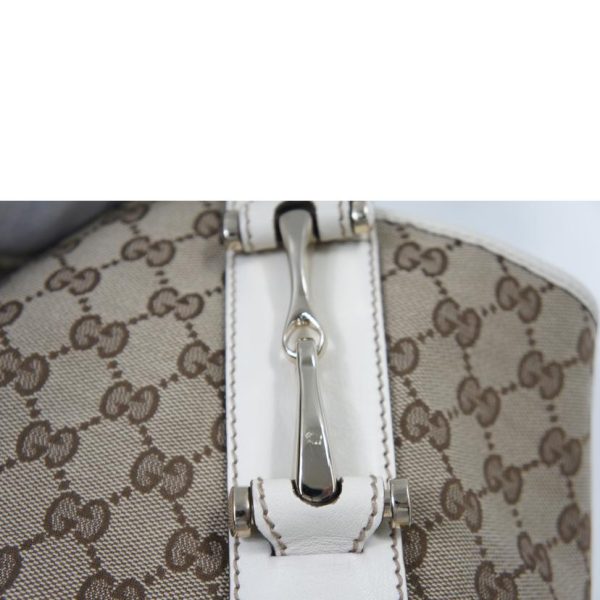 95002 6 Gucci GG Canvas Shoulder Bag Black