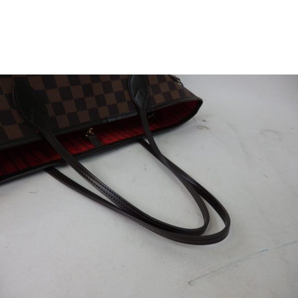 95121 5 Louis Vuitton Neverfull MM Damier Tote Bag Brown