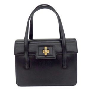 95166 1 Louis Vuitton Speedy 25 Bag Epi Leather Black