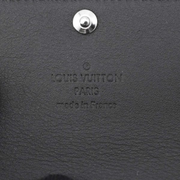 9516793 06 Louis Vuitton Multicle 6 Key Case Monogram Embossed Black