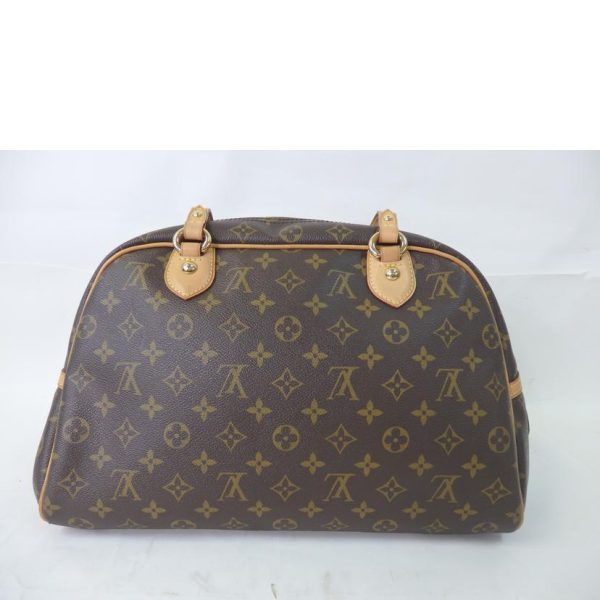 95338 3 Louis Vuitton Montorgueil PM Monogram Bag Brown