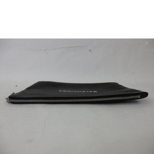 95345 4 Balenciaga Leather Clutch Bag Black