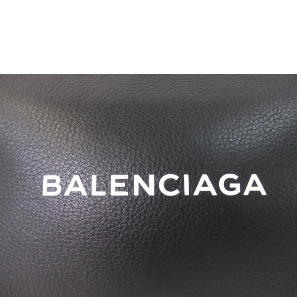 95345 6 Balenciaga Leather Clutch Bag Black