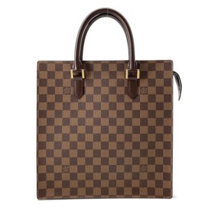 9537736 01 Louis Vuitton Monogram Canvas Black Calfskin Petite Malle