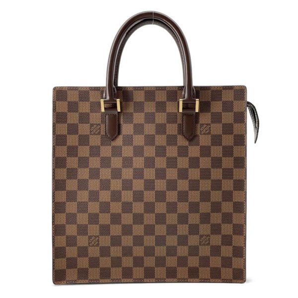 9537736 01 Louis Vuitton Damier Ebene Venice PM Handbag Brown