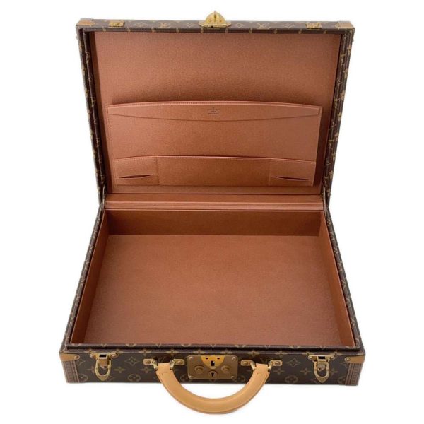 9538306 04 Louis Vuitton President Clasor Trunk Case Monogram