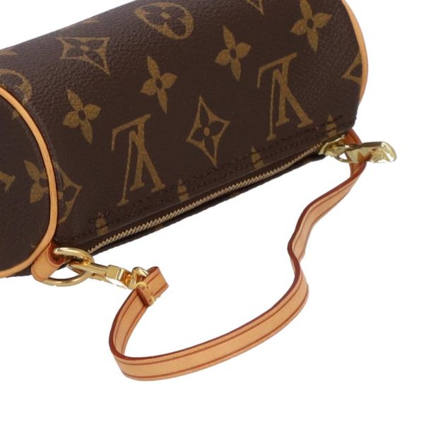 95415 4 Louis Vuitton Papillon Shoulder Bag Monogram Brown