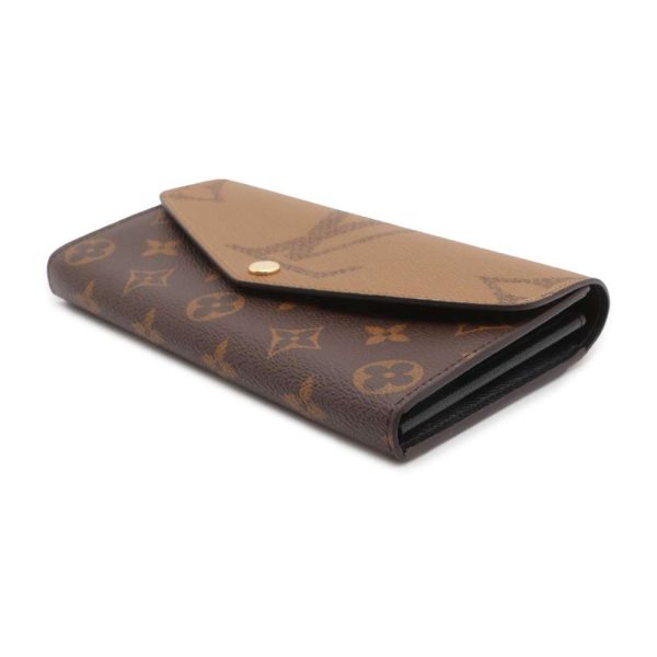 9542310 02 Louis Vuitton Monogram Giant Portefeuille Sala Wallet Black