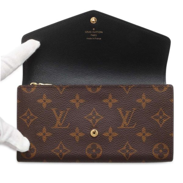 9542310 04 Louis Vuitton Monogram Giant Portefeuille Sala Wallet Black