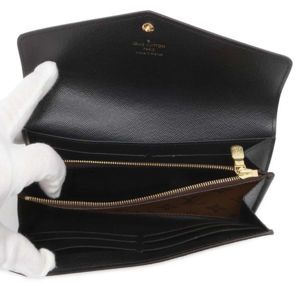 9542310 05 Louis Vuitton Monogram Giant Portefeuille Sala Wallet Black