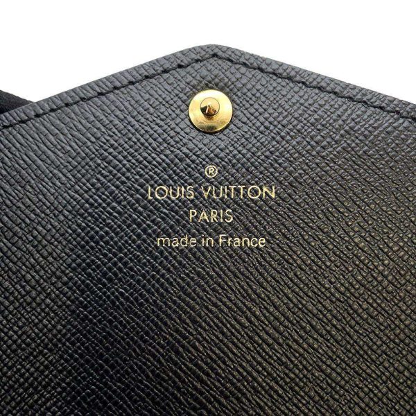 9542310 08 Louis Vuitton Monogram Giant Portefeuille Sala Wallet Black