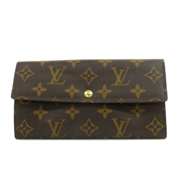 95469 1 Louis Vuitton Sala Wallet Monogram Brown