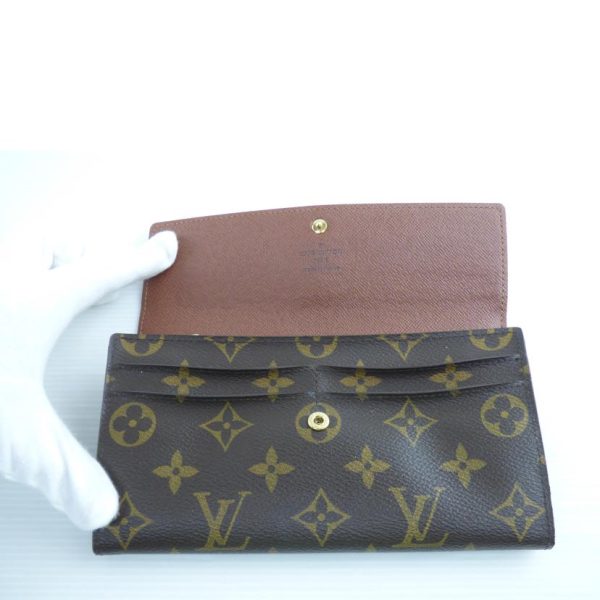 95469 4 Louis Vuitton Sala Wallet Monogram Brown