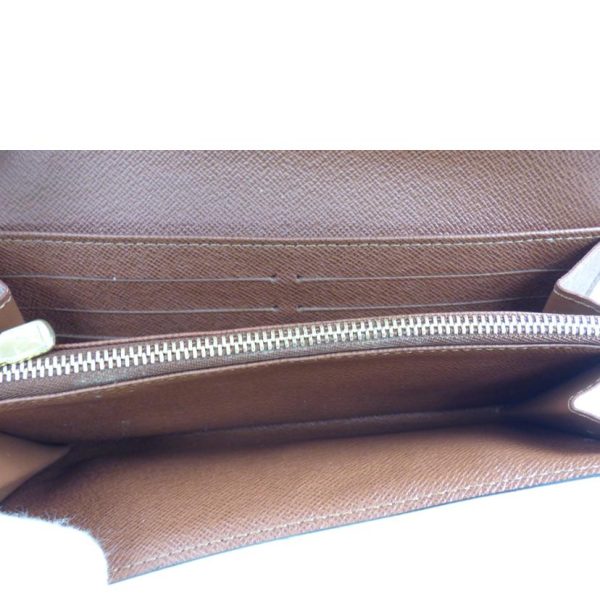 95469 5 Louis Vuitton Sala Wallet Monogram Brown