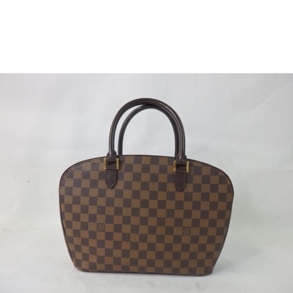 95475 2 Louis Vuitton Saria Horizontal Damier Handbag Brown