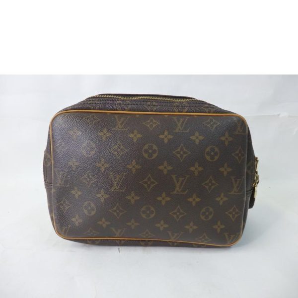 95482 2 Louis Vuitton Reporter Monogram Shoulder Bag Brown