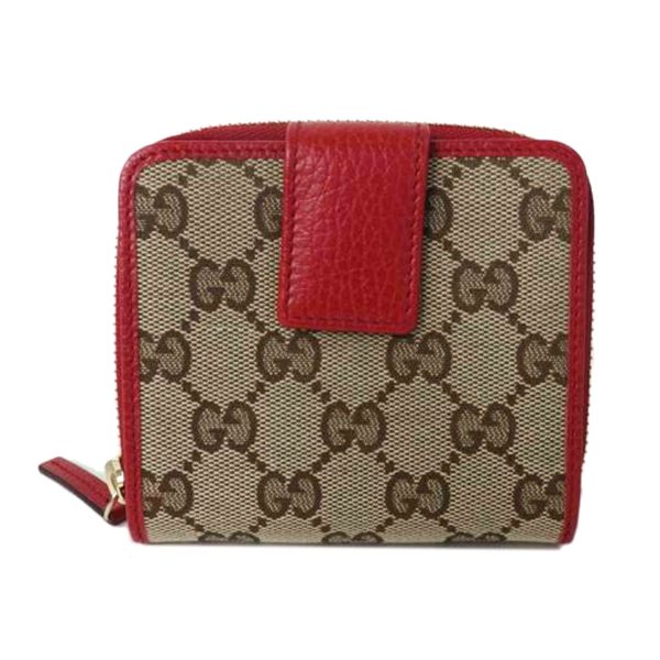 95505 1 Gucci Gg Canvas Zippy Wallet