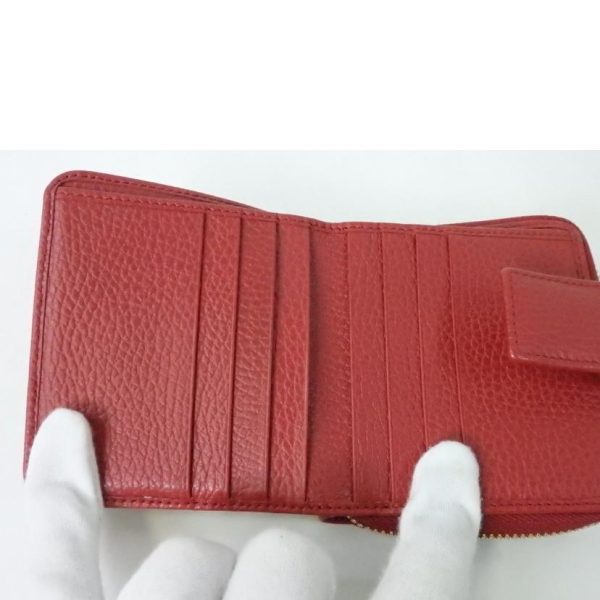 95505 6 Gucci Gg Canvas Zippy Wallet