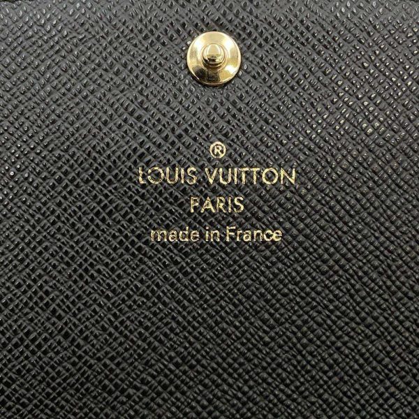 9563513 10 Louis Vuitton Portefeuille Emily Long Wallet Monogram Black