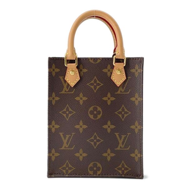 9567078 01 Louis Vuitton Petite Sac Plat Handbag Monogram