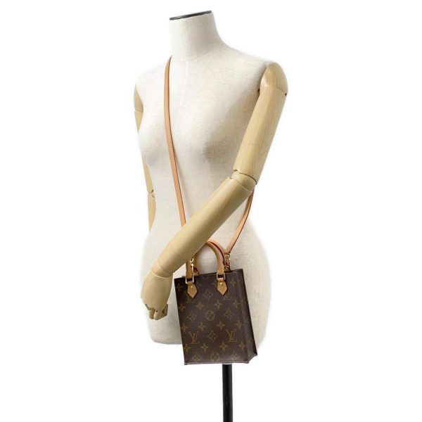 9567078 05 Louis Vuitton Petite Sac Plat Handbag Monogram