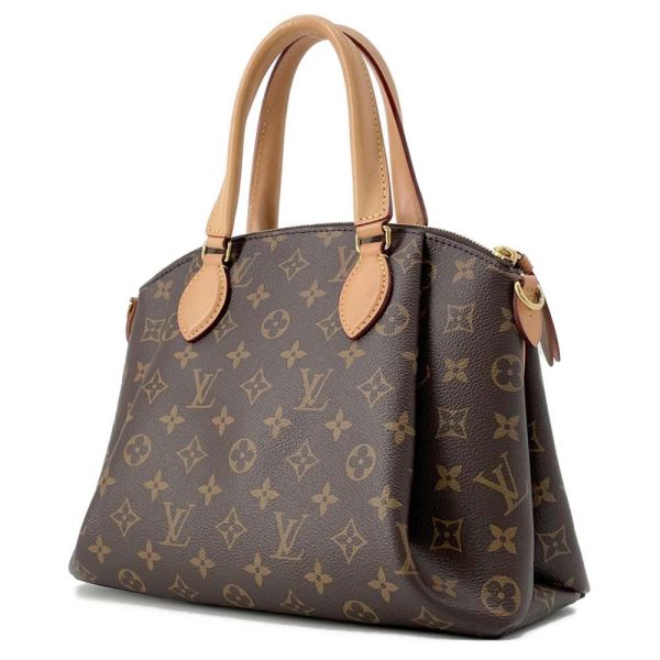 9567207 02 Louis Vuitton Monogram Rivoli PM 2WAY Shoulder Bag Brown