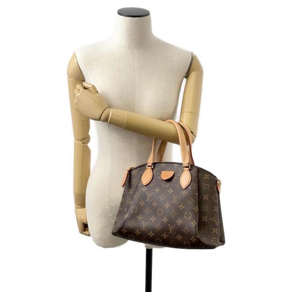 9567207 04 Louis Vuitton Monogram Rivoli PM 2WAY Shoulder Bag Brown