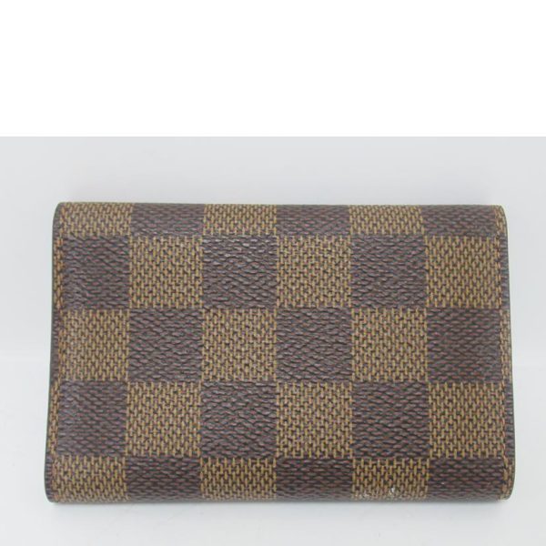 95679 2 Louis Vuitton Multicle 6 Key Holder Damier Ebene Brown