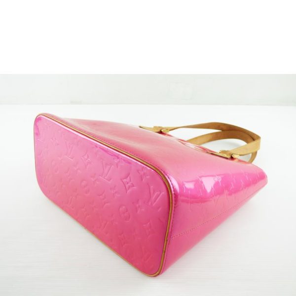 95708 3 Louis Vuitton Houston Bag Monogram Vernis Fuchsia Pink