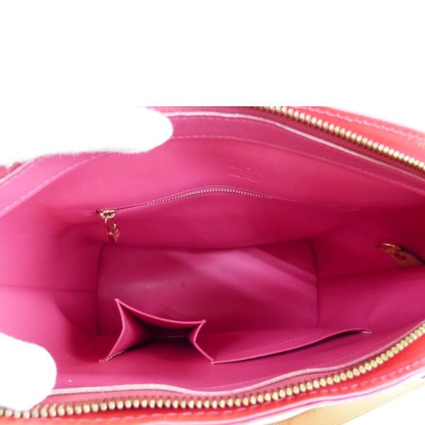 95708 5 Louis Vuitton Houston Bag Monogram Vernis Fuchsia Pink